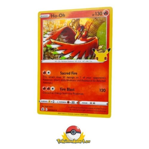 Pokemon TCG Celebrations Ho-Oh 1/25