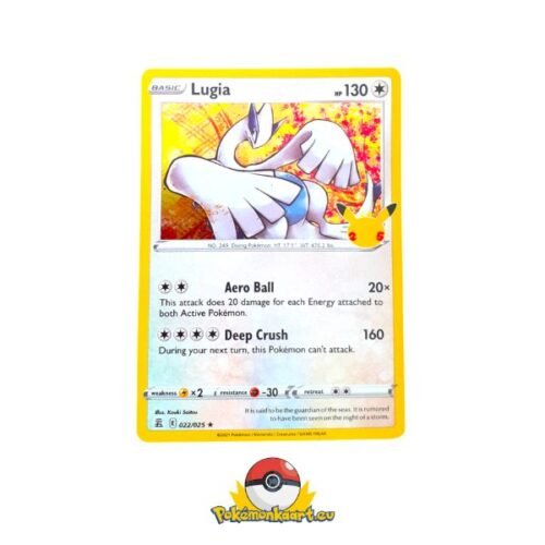 Pokemon TCG Celebrations Lugia 22/25