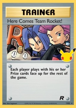 Pokémon TCG Celebrations Here Comes Team Rocket 15/82