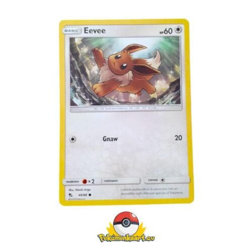 Pokemon TCG Hidden Fates Eevee 49/68