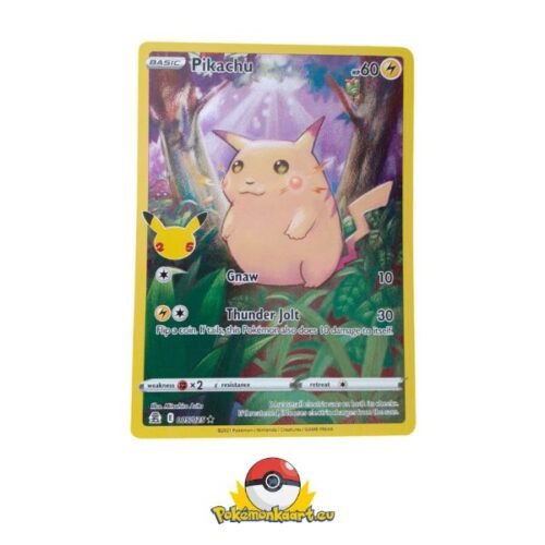 Pokemon TCG Celebrations Pikachu 5/25