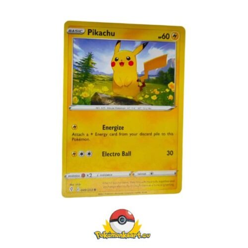 Pokemon TCG Evolving Skies Pikachu 49/203