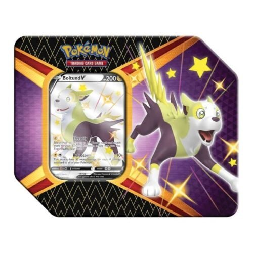 Pokémon TCG lege tin Shinning Fates met Boltund