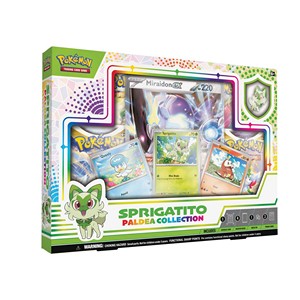 Pokémon TCG Sealed Paldea Collection Box Sprigatito