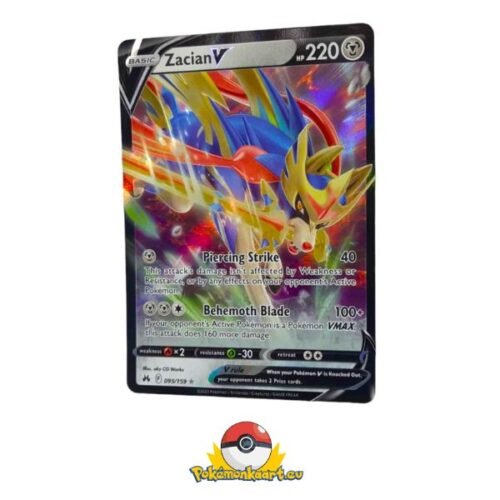 Pokémon TCG Crown Zenith Zacian V 95/159