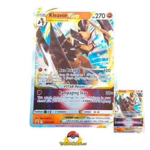 Pokemon TCG Kleavor VSTAR Jumbo Pokemonkaart