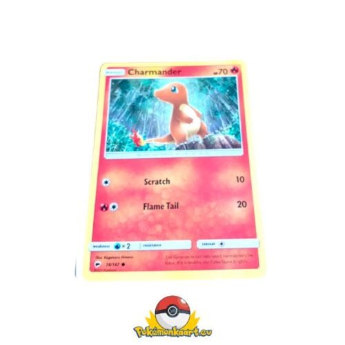 Pokemon TCG Burning Shadows Charmander 18/147