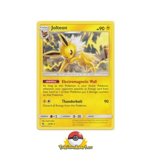 Pokemon TCG Hidden Fates Jolteon 23/68