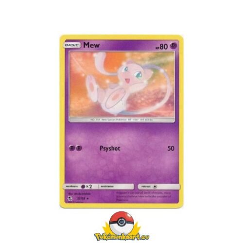 Pokemon TCG Hidden Fates mew 32/68